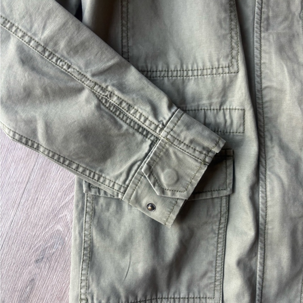 Madewell | Lightweight Army Green Field Utility Barn Jacket | Size S - Picture 3 of 9